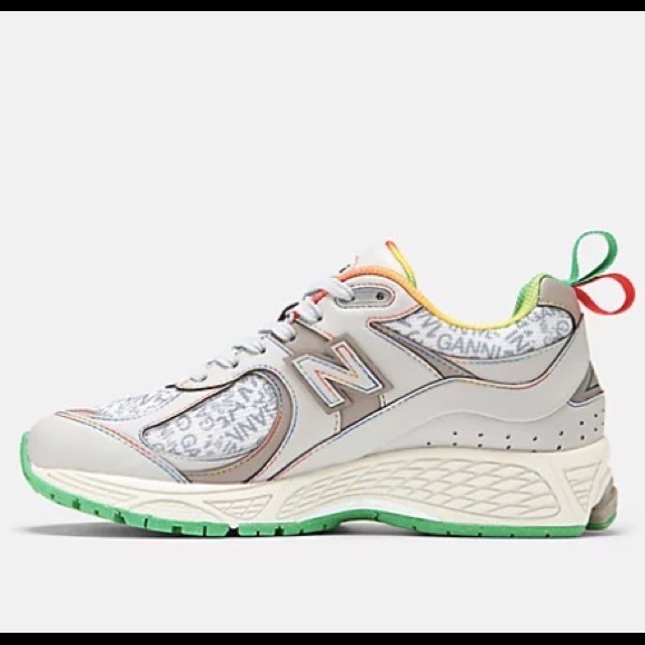 NWT 🔥TECH NEW BALANCE x GANNI RAINBOW🔥🔥 - Picture 4 of 6